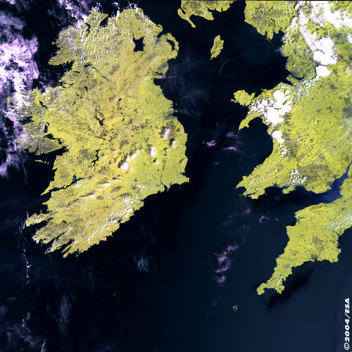 Ireland - MERIS - 14 June 2003