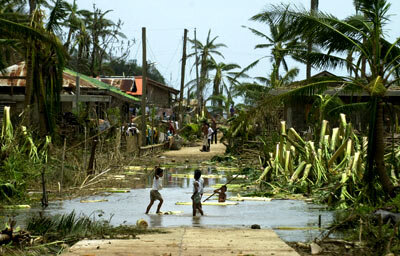 Philippines typhoon