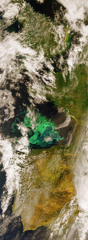 The west European coast and the Bay of Biscay