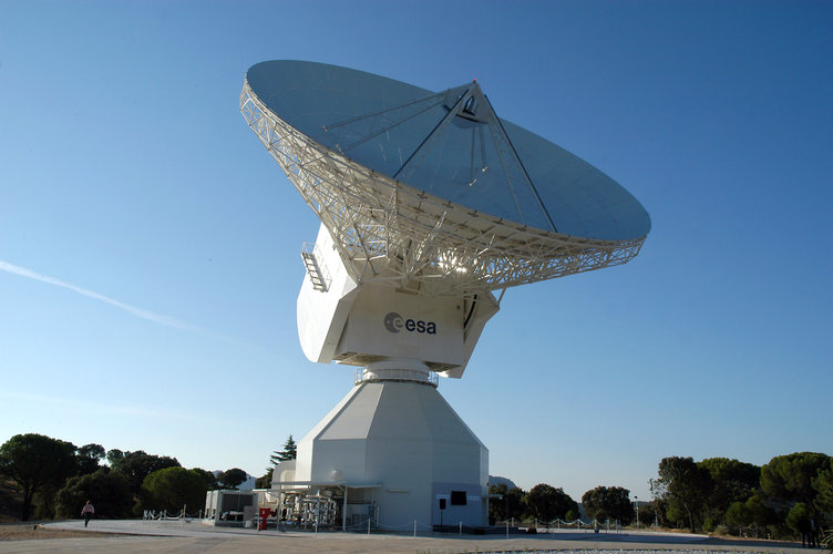 Cebreros deep space antenna