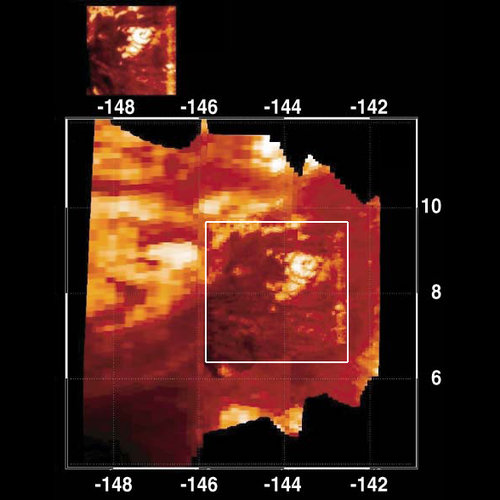 Possible volcanic dome on Titan