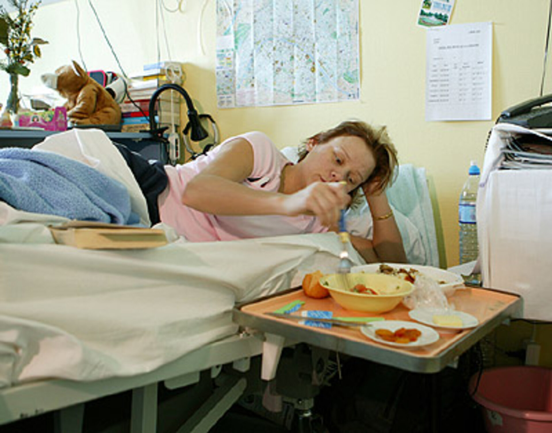 Marjo during meal time