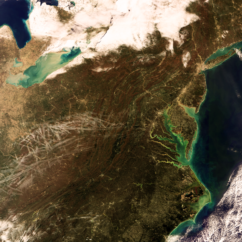Space in Images - 2005 - 11 - The East Coast of the United States seen ...