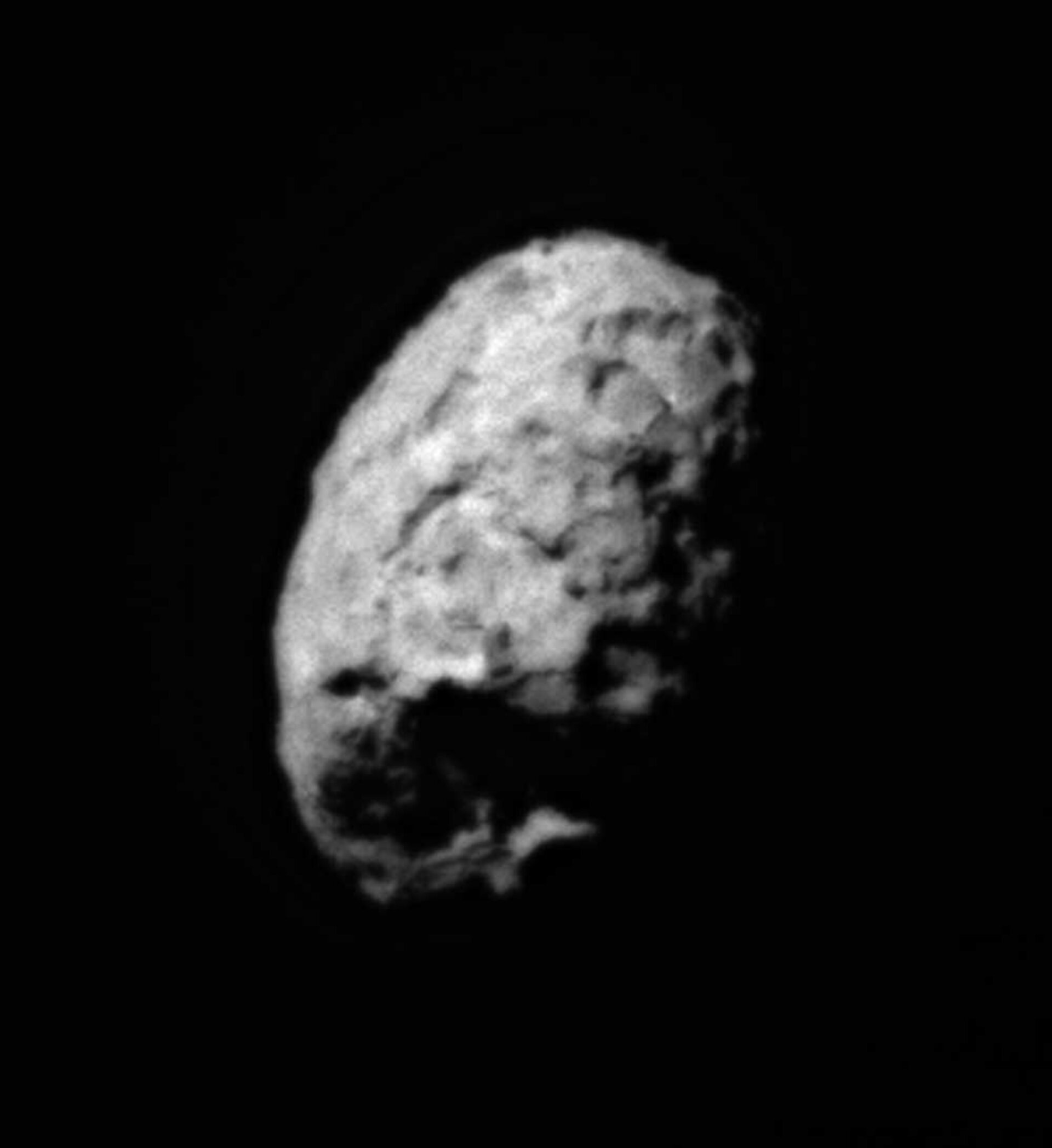 Comet Wild 2 as seen by Stardust