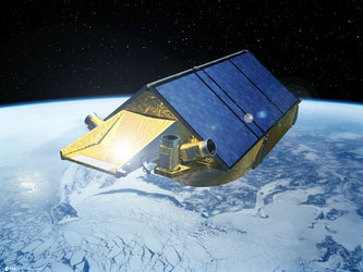 CryoSat artist's impression