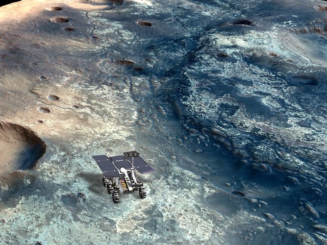 Sites for future Mars rovers?