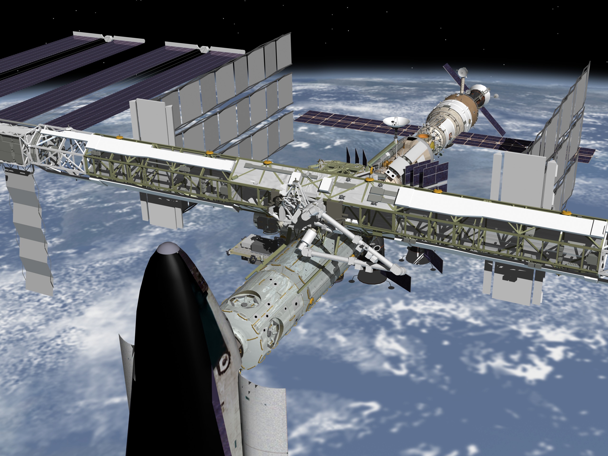 space shuttle docking port tsa