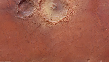 Tyrrhena Terra Impact Crater