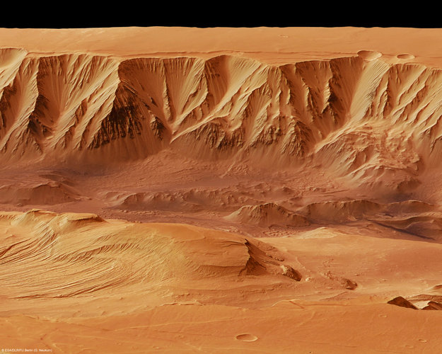 Perspective view of Candor Chasma