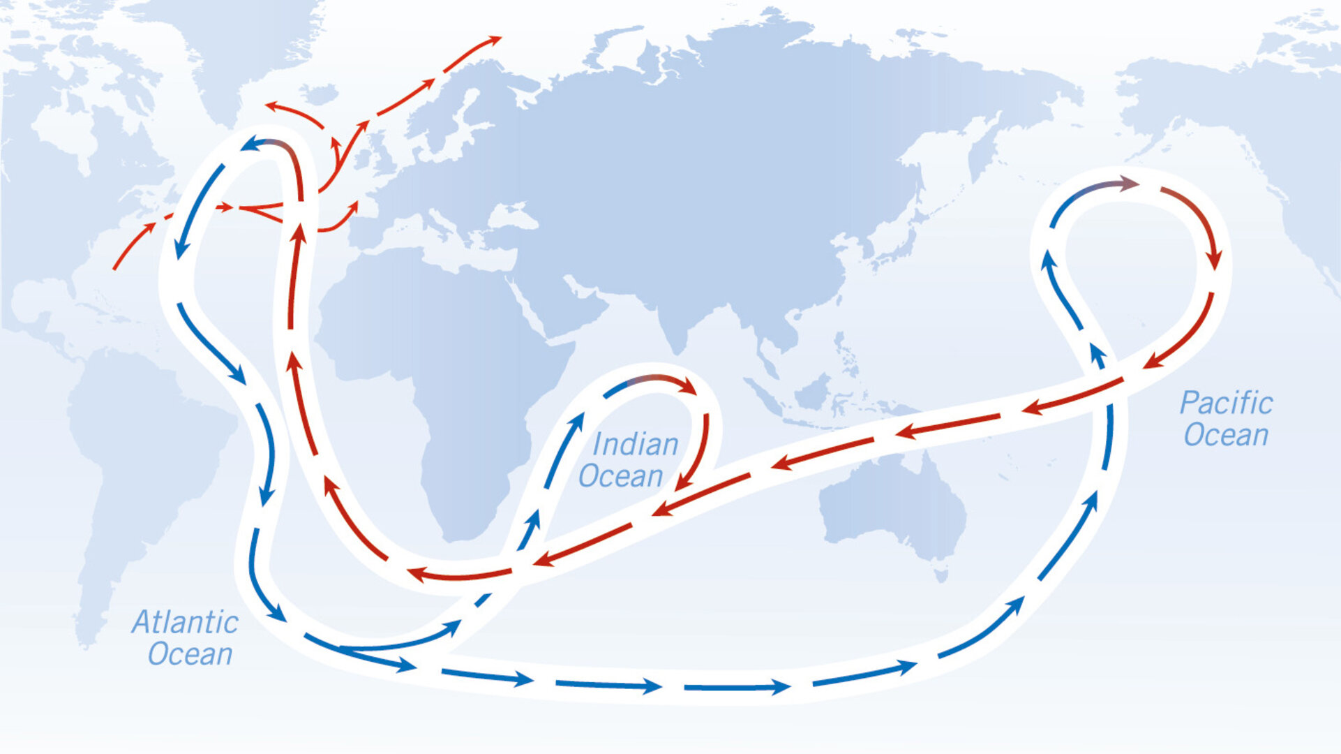 World Map Ocean Currents