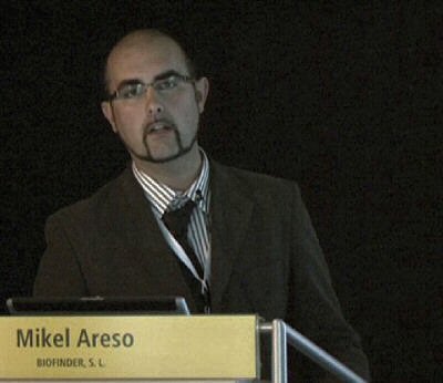 Mikel Areso, CEO, Spanish start-up company Biofinder using ISS technology