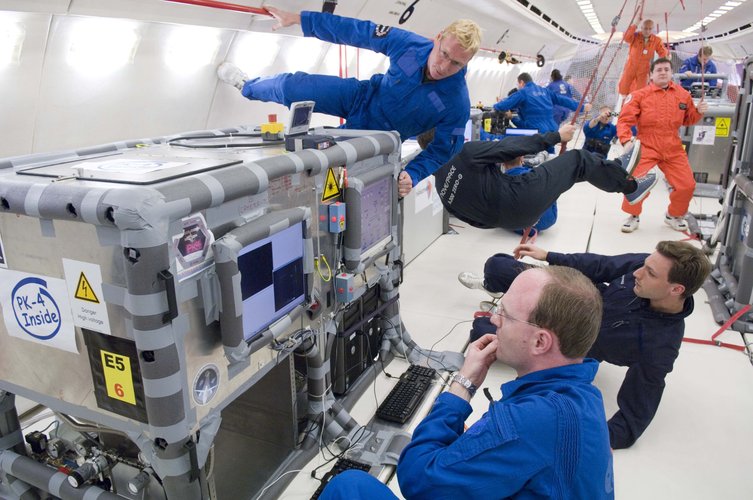 The PK-4 plasma crystal experiment is being prepared for flight to the International Space Station