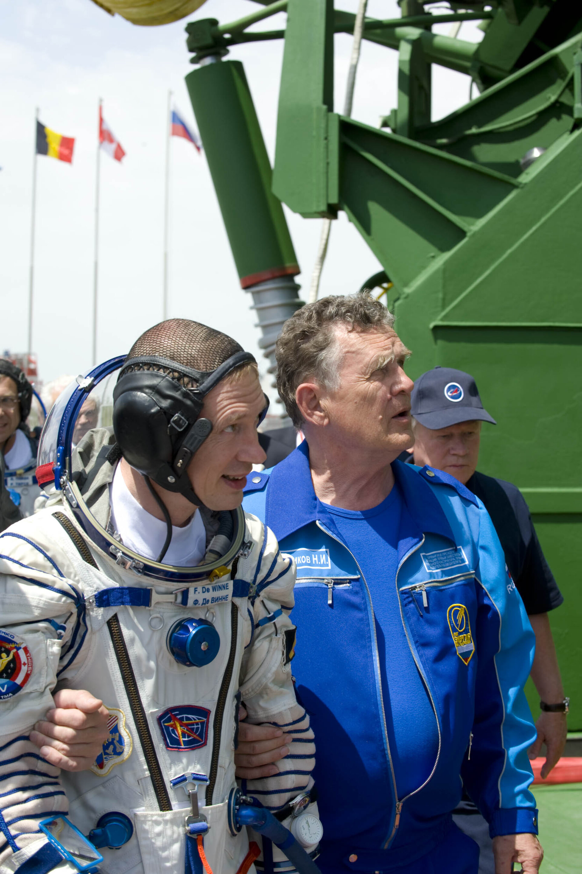 Zo begon Frank De Winne op 27 mei 2009 aan zijn ruimtemissie van zes maanden