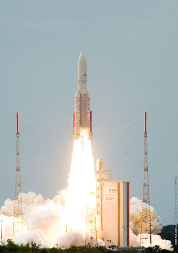 Ariane 5 ECA V189 liftoff