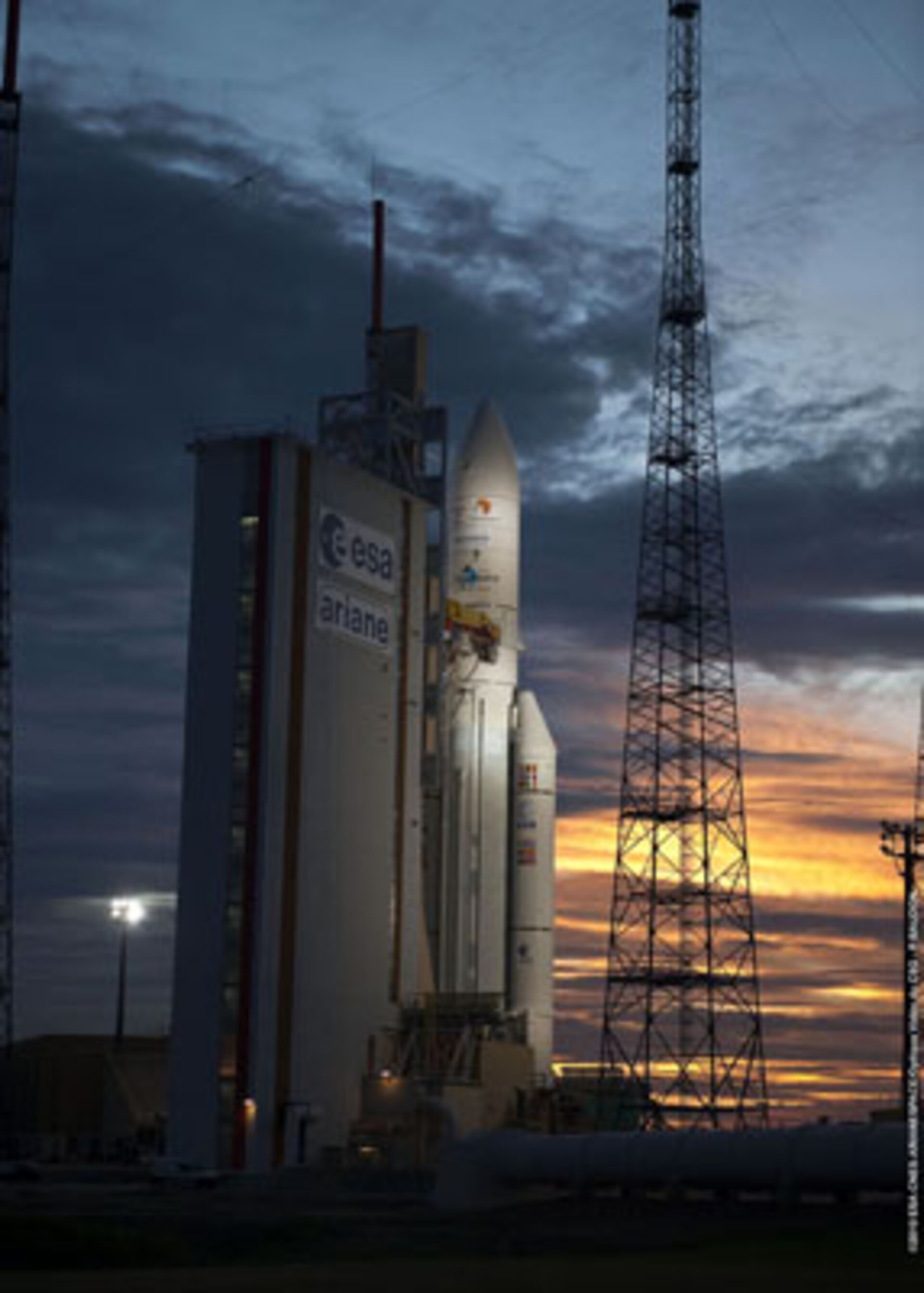 Ariane 5 ECA ready for flight 196