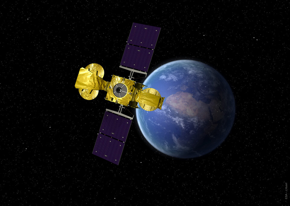 Hylas-1 in orbita geostazionaria