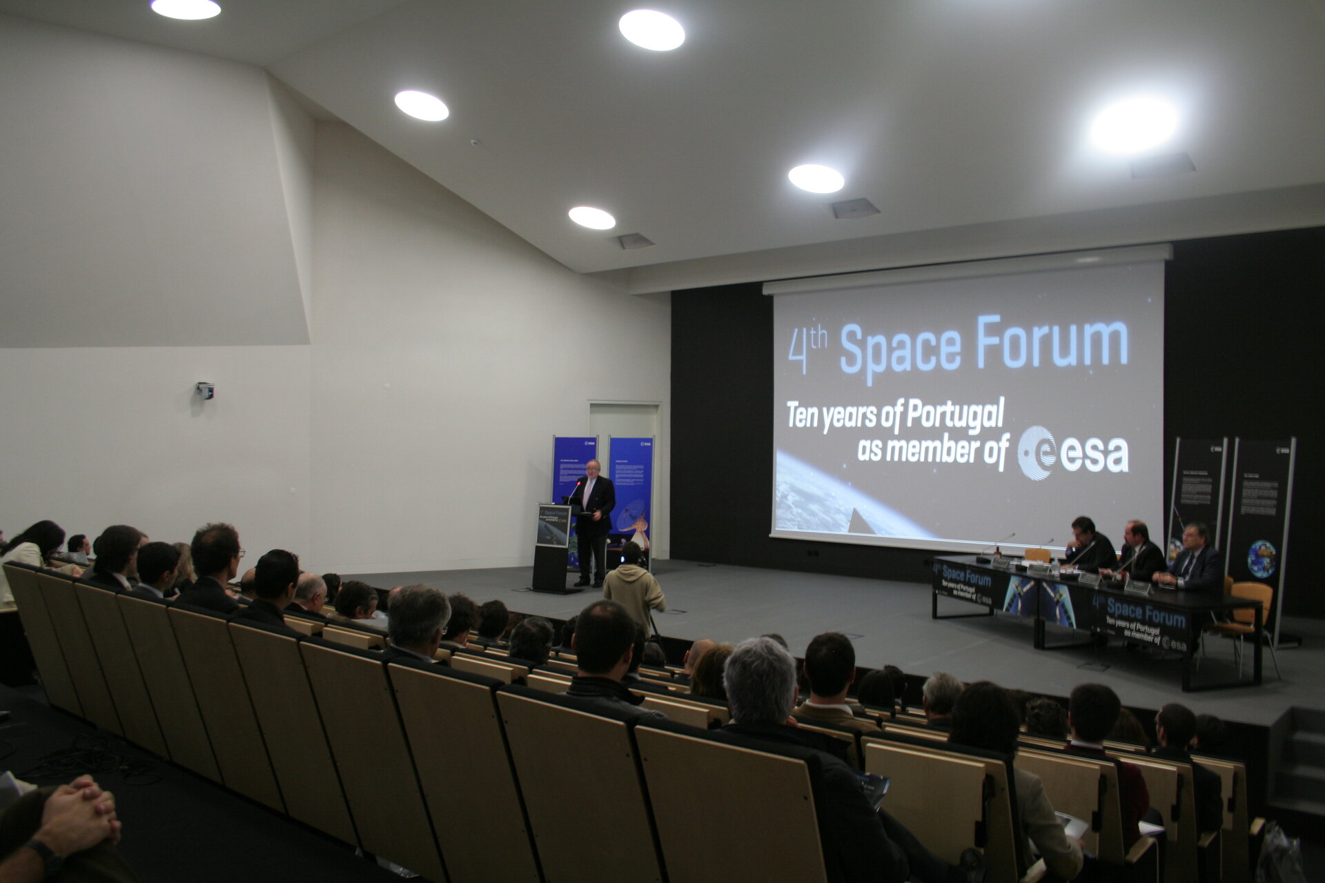 Cerimónia de abertura do 4º Fórum Espacial