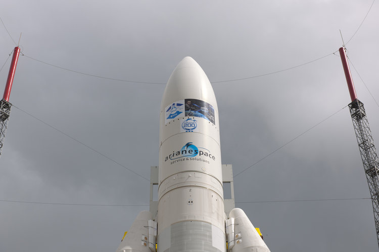 Ariane 5 ES launcher on ZL-3