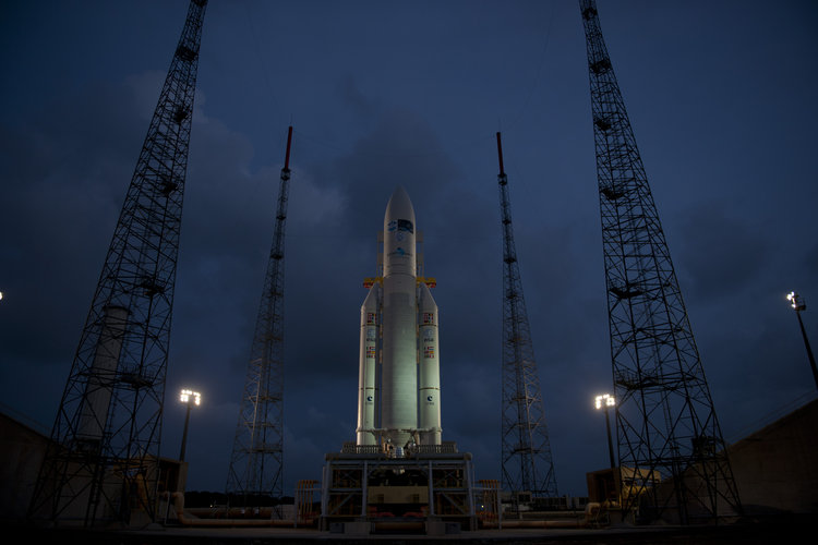 Ariane 5 ES launcher on ZL-3