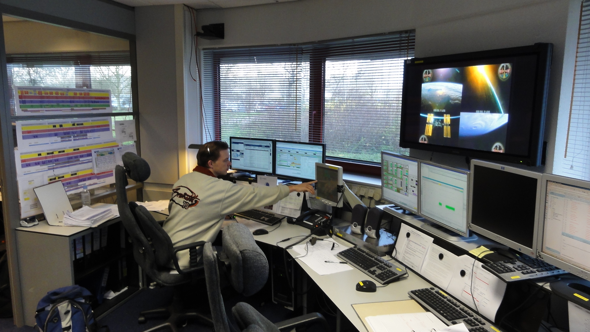ESA - Erasmus USOC - Control Room