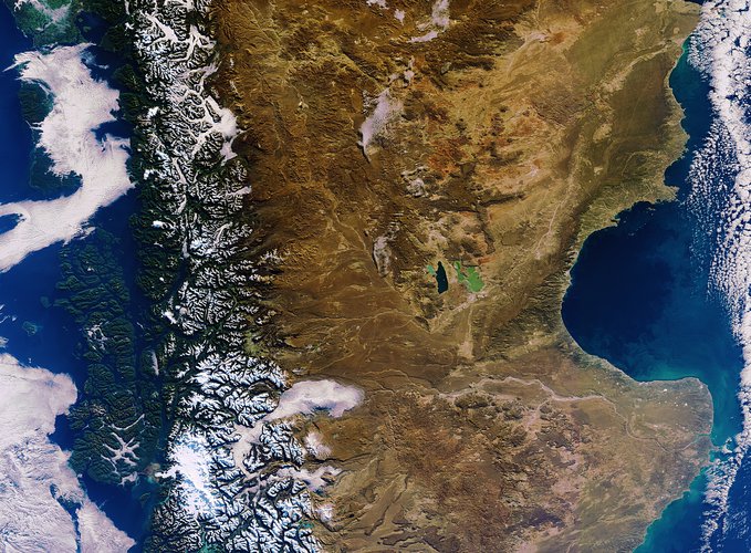 Southern Argentina and Chile