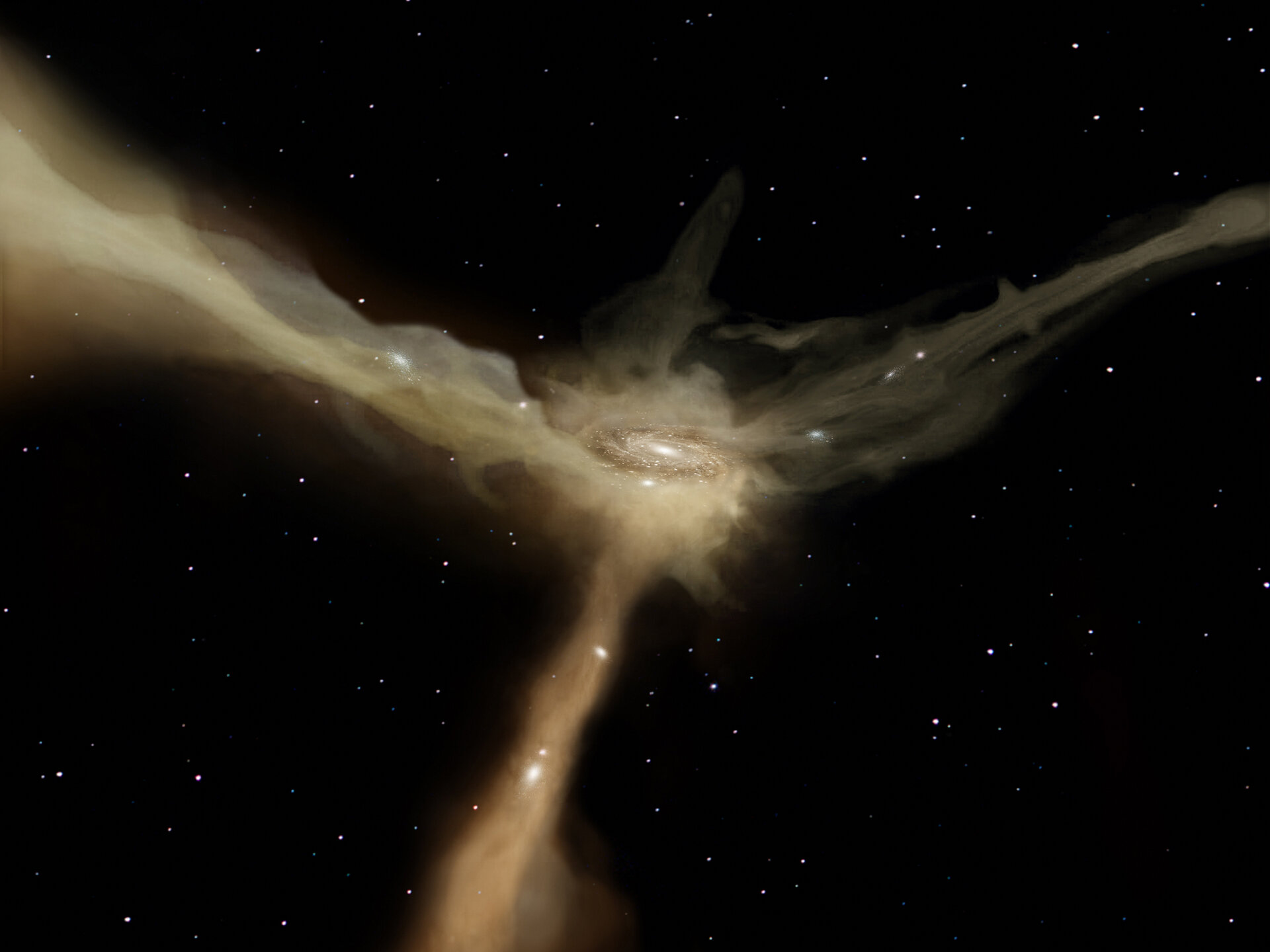 how were galaxies formed