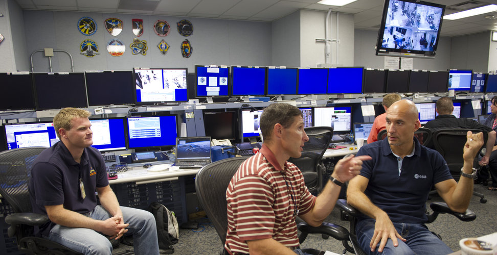 Luca training at NASA