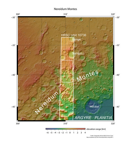 Nereidum Montes in context