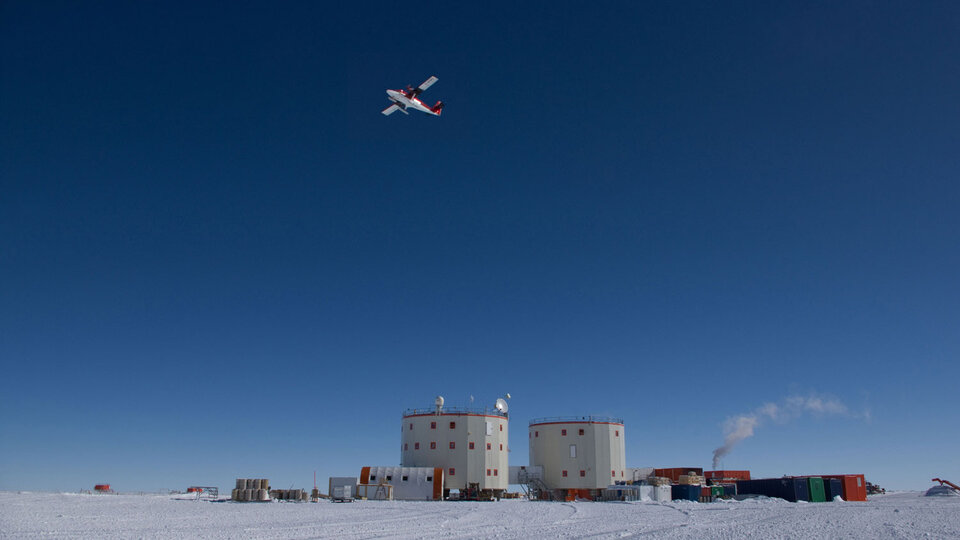 Concordia research base in Antarctica