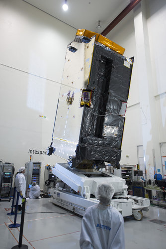 Alphasat satellite at Intespace