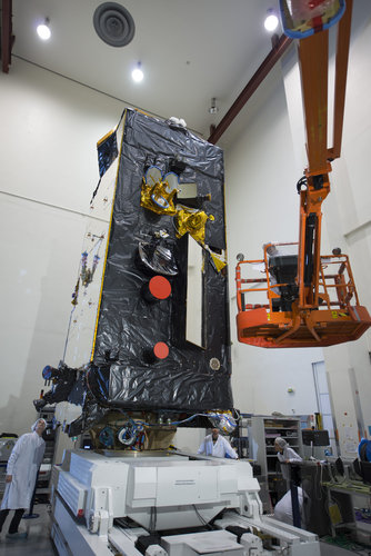 Alphasat satellite at Intespace