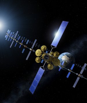 Satellites in geostationary orbit
