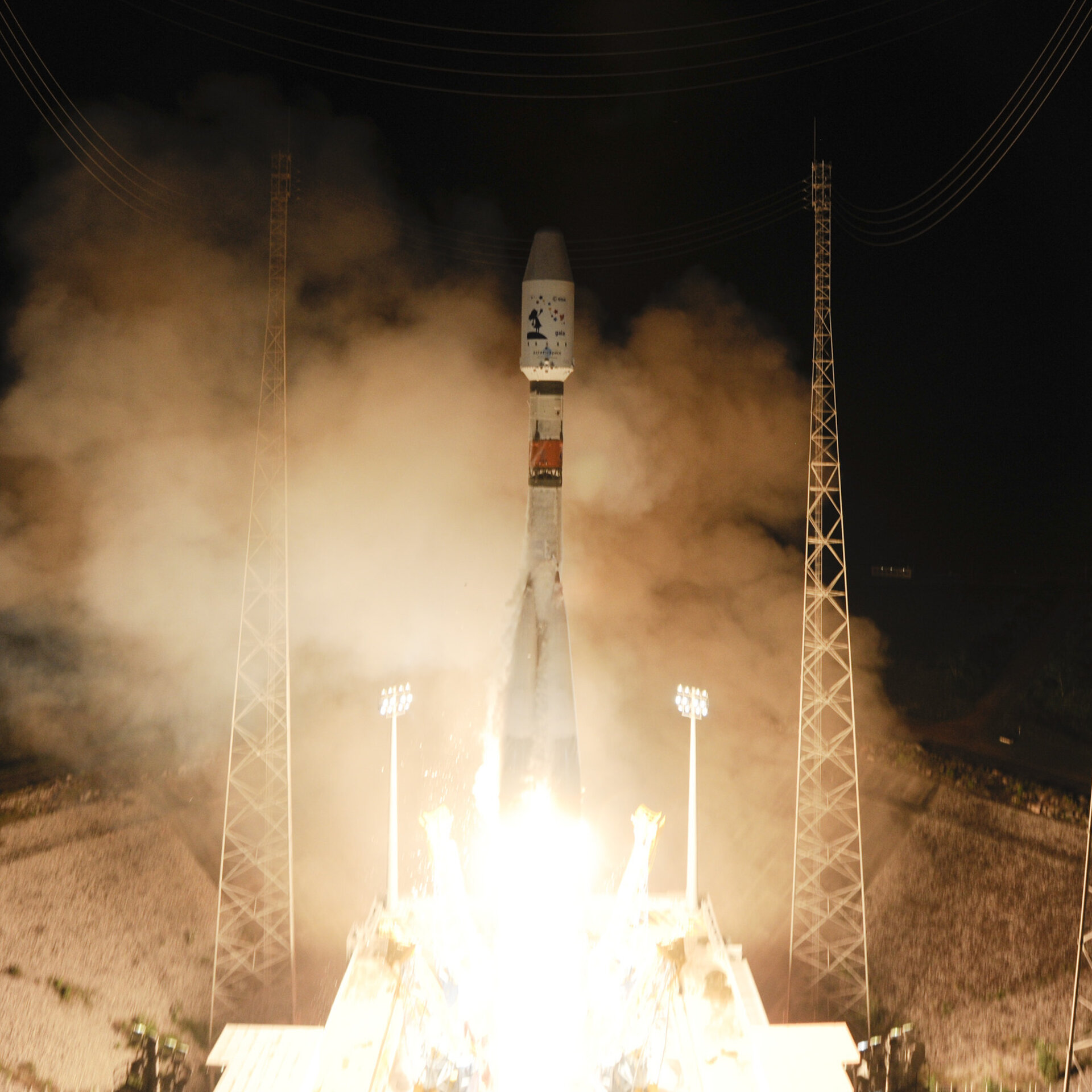 Gaia liftoff