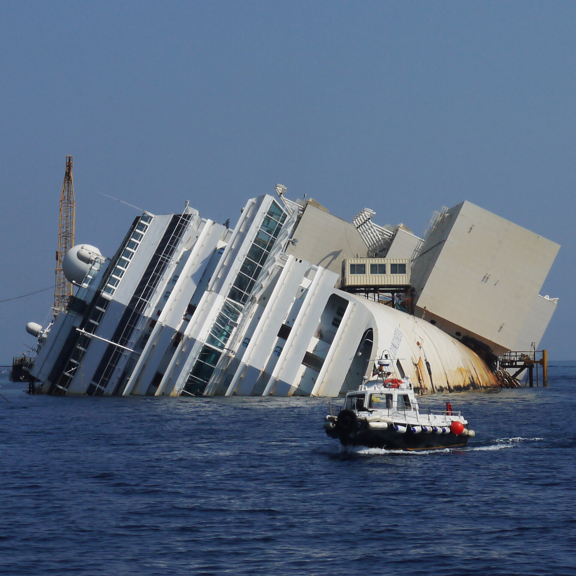 Costa Concordia: recovery operations