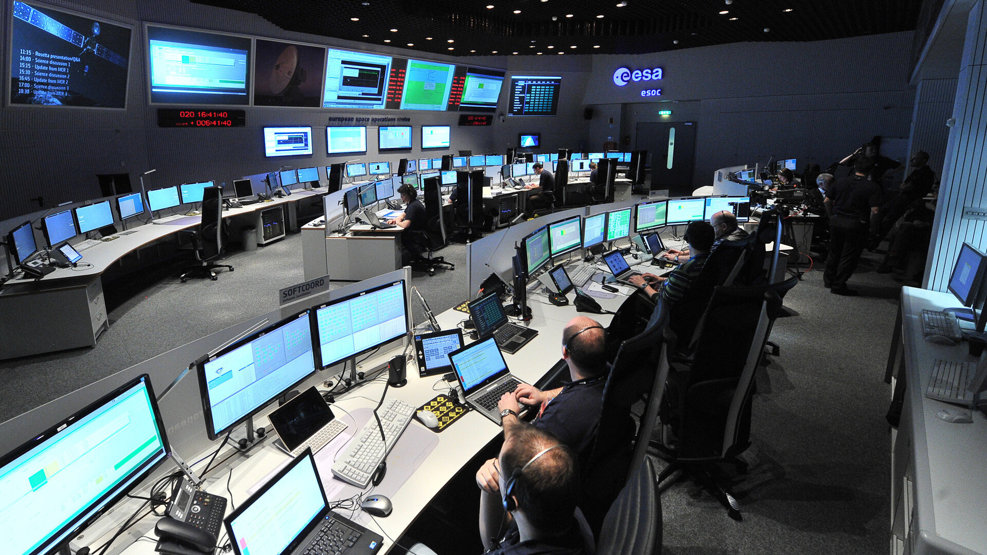 Les équipes de Rosetta à l'ESOC