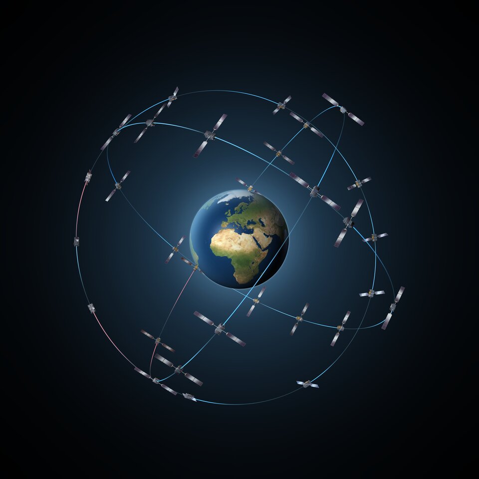 Het satellietnavigatiestelsel Galileo