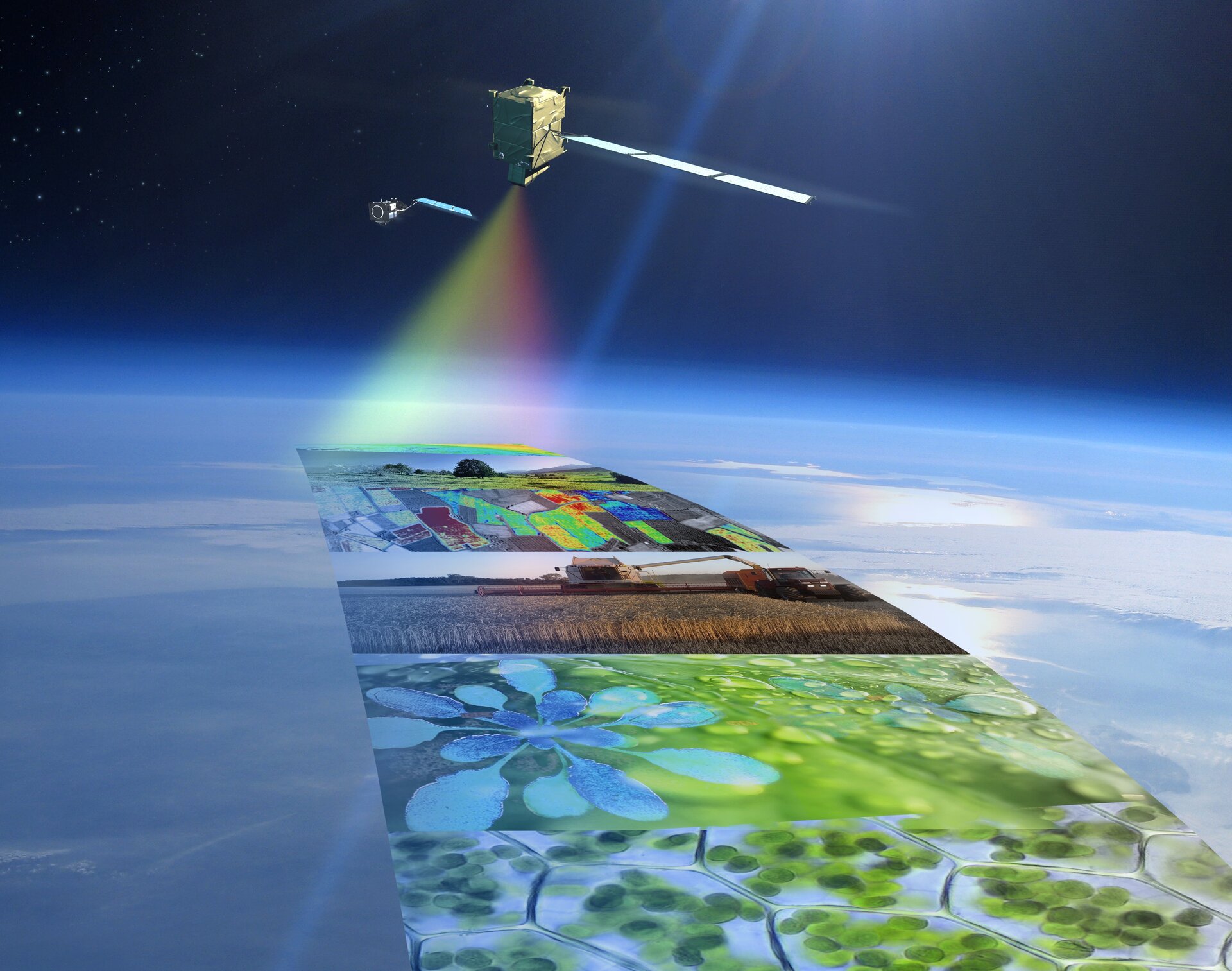 FLEX satellite illustration for Airbus Defence & Space