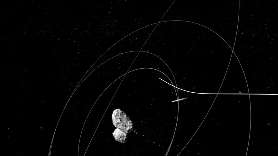 Rosetta: close orbits to lander deployment