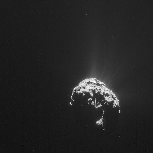 Comet on 15 February 2015 – NavCam 