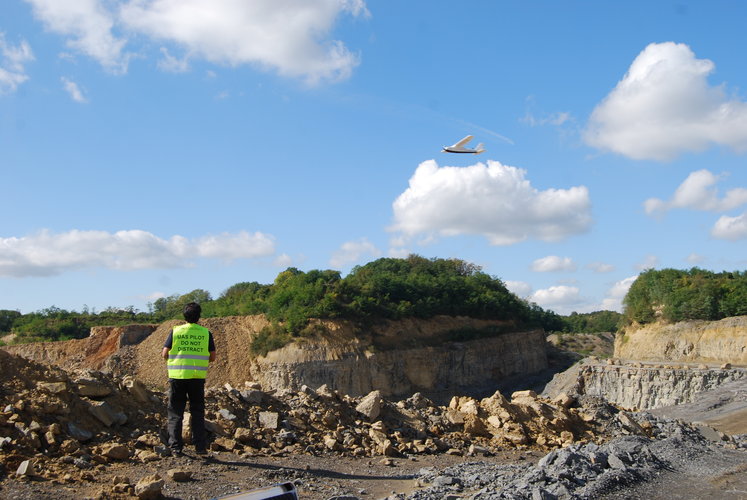 MAVinci UAV in operation