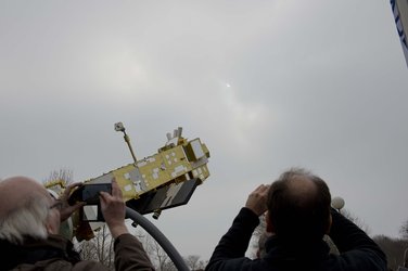 Solar eclipse at ESTEC