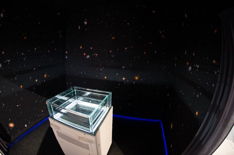 Cloud chamber at Le Bourget