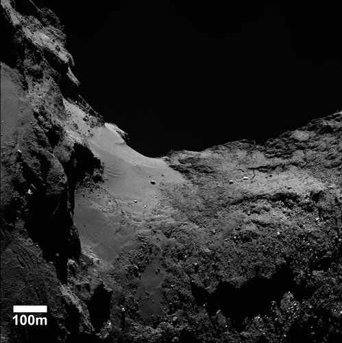 Comet’s neck