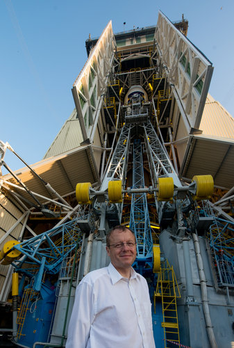 Jan Wörner at Europe’s Spaceport