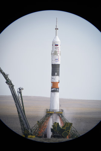 Soyuz TMA-18M liftoff