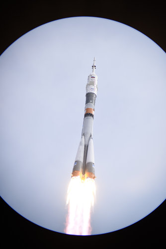 Soyuz TMA-18M liftoff