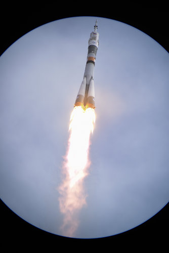 Soyuz TMA-18M liftoff