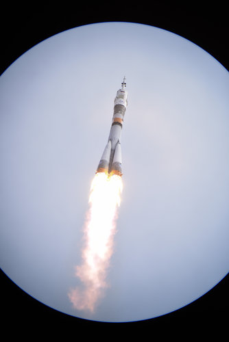 Soyuz TMA-18M liftoff