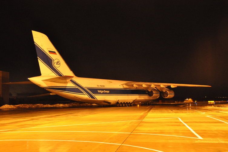 Arrival of Sentinel-3A at Arkhangelsk