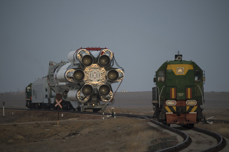 ExoMars 2016 roll out 